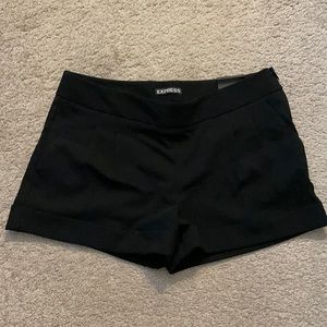 New Express Black Dressy Shorts